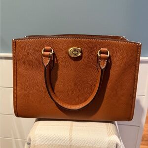 Coach Brooke Carryall 28 in Burnished Amber. NWOT